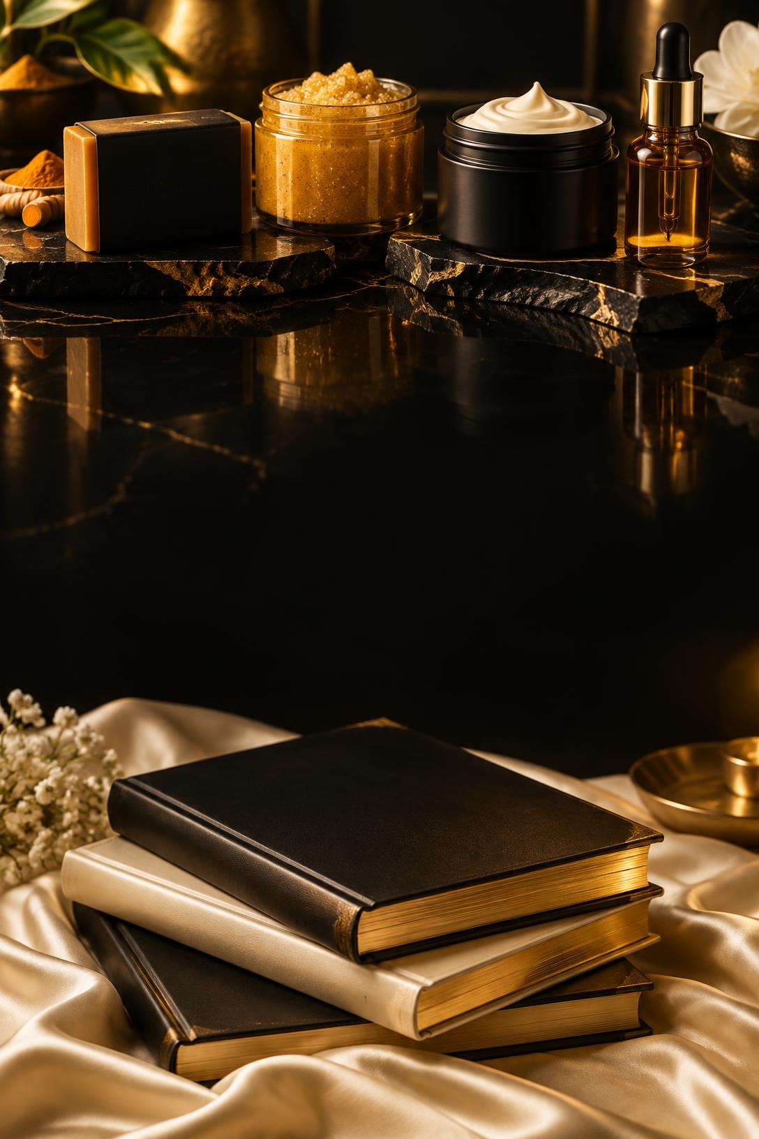 Grace Élan luxury skincare and Sue Daniel Christian books